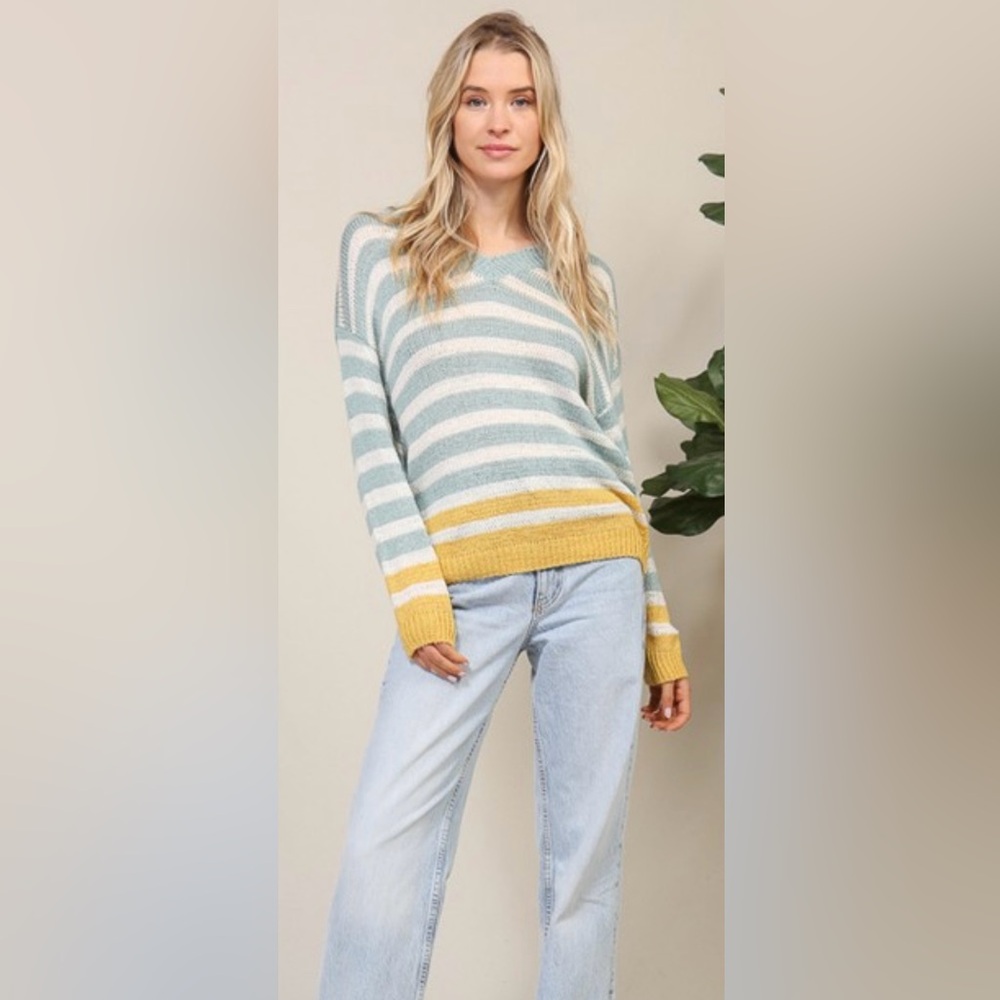 Stripe sweater
